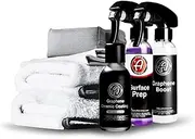 Adam's Polishes UV Graphene Ceramic Coating - 10H Ceramic Coating for Cars W/UV Glow Technology | 7+ Years of Protection | Apply After Car Wash Clay Bar Car Buffer Polisher | Boat RV Motorcycle