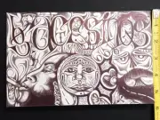 PRISON ARTWORK By ARTISTS MENACE 2005 INK Drawing Painting Title Los Acesinos