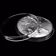 10 Air-Tite H-40 Coin Holder Capsules for 1oz American Silver Eagles