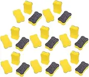 Whiteboard Eraser Covers 24pcs Mini Erasers Dry Erase Whiteboard Rubbers School Whiteboard Accessories for Boys and Girls Teachers