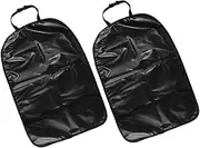 BESTonZON Pad for Boys and Girls Car Seat Back Protectors Waterproof Easy Installation Universal Fit Car Backseat Pad