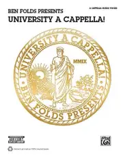 Ben Folds Presents University A Cappella SATB Vocal Sheet Music Song Book