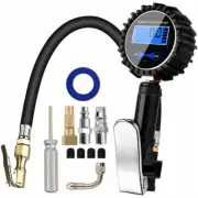 Professional Digital Tyre Inflator LCD Tire Pressure Gauge Tester 200PSI Car Van