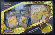 Pokemon TCG: Crown Zenith Pikachu VMAX Special Collection | SEALED | Brand-New