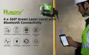 Huepar P04CG 4D Green Beam laser level
