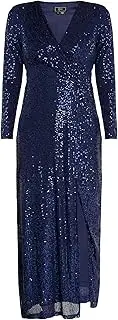 [dulcey] Women's Sequin Dress, Navy