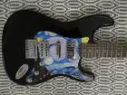 ~Cashified~ Fender Squier StratoCaster: HSH - Van Gogh - Starry Night