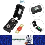 ANS Inline Fuse Holder with Bolt On 50 Amp Fuse Supplied (50A) Midi fuse holder