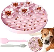 Pets Licky Mat, Licky Pad with Suction Cup, Dog Crate Lick Pads Slow Feeder, Lick Pad Crate Training Toy for Medium Small Dogs