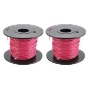 20AWG Gauge Stranded Hook-Up Wire PVC Tinned Copper Wire Spool 30m/100ft Red