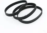 Drive Belts HTD 2M Drive Toothed Belt Timing Belt Width 4 6 10 15mm Belt Length 142 158 166 176 178mm Closed Loop Rubber(178mm,4mm)