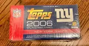 2006 Topps Football Complete set Factory Sealed Set- Giants