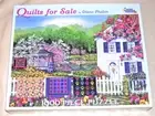 NEW 2006 HTF Quilts For Sale White Picket Fence House Gazebo 1000 Piece Puzzle