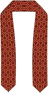 [SKKNT] Shining Overlook Print Graduation Shawl Stole For Academic Commencements Honor Sash Congratulations Gift