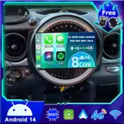 CarPlay Android14 Auto Car Stereo GPS Navi For BMW MINI COOPER R56 R60 2007-2013