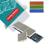 MAX7219 Dot LED Matrix MCU Control 4-in-1 LED Display Module Arduino UNO ESP32