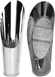 2pcs Gardening Supply Shovels Sifting Scoop Soil Digger Digging Sifter Spade Garden Shovel Small Shovel Garden Planting Tool Orchard Shovel Portable Shovel Stainless Steel