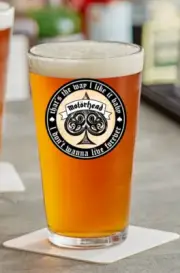 Motorhead (That's The Way) - Rock and Roll - 16oz Pint Beer Glass Pub Barware 25