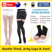 20-30 mmHg Compression Stockings Support Socks for Varicose Veins Flight Travel