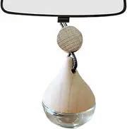 Car Oil Diffusers | 5ml Car Diffuser Air Freshener Bottle | Water Drop Shape Compact Refresher for Auto Outdoor Family Use
