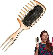 Scalp Massager Detangler Brush, Curly Hair Air Cushion Comb, Anti-Static Smooth Hairstyle Tool for Straight Thin Thick