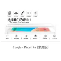 在飛比找樂天市場購物網優惠-【嚴選外框】 GOOGLE PIXEL 7a 半版玻璃貼 未