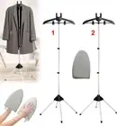 Steam Ironing Clothes Rack Floor Clothes Hanger for Handheld Garment Steamer AU