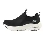 SKECHERS ARCH FIT 黑色 網布 透氣 休閒鞋 女款 NO.J0829【新竹皇家 149415BKW】