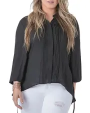 standards & practices Plus High Low Blouse