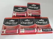 ChapStick Classic (5 Carded Packs of 1 Stick) Classic Strawberry Chapped LIP.