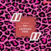 SISER EasyPattern "LEOPARD PINK" Heat Transfer Vinyl 18"x12" to 10yards