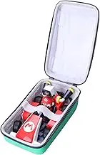 L LTGEM EVA Hard Case for Mario Kart Live:Nintendo Switch Mario Set Edition - Travel - Protective Carrying Storage Bag(Green)