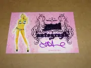 2015 Benchwarmer JESSA HINTON #40 Pink Archive Purple Foil Auto PLAYBOY Playmate