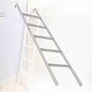 Bunk Bed Ladder Space Saving Camper Bunk Bed Ladder, Floor Ladder with 2 Hooks, Suitable for Home/Dorm/Apartment, Load Capacity 150 Kg/330 Lbs (Size : 1.65m/65 Inch)