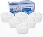 Certified Replacement Water Filter Cartridges for All Brita Jugs,Mavea,Maxtra+ a