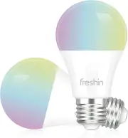 Smart Light Bulbs E27 A60 9W RGBCW Wifi Light Bulb, Dimmable Led Light,2.4Hz On