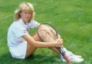 Steffi Graf German tennis star in Bruhl 1986 OLD PHOTO 40