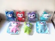 Colorful MONKEY Plush Keychain Dangler