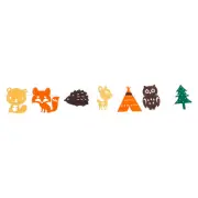 Kids Banner Ornaments Party Decorative Flags Bunting for Baby Shower