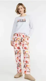 NEW PETER ALEXANDER Cotton Blended FLANNELETTE PJ SET S RRP$149.90