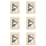6PK Unigift Coastline Home Photo/Picture Frame 10x15cm Assorted