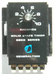 General Time 2212 1PF Solid State 10 Sec.Interval or D.O.D. Timer 10A 117V 60Hz