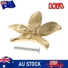 Flower-Shape Zinc Alloy Drawer Knob Single Hole Cabinet Handle Cupboard Pull