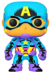 Captain America - Captain America Black Light Pop! Vinyl