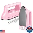 Mini Iron for Clothes, Travel Iron Small Electric Heat Press Machine for T-sh