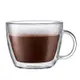 【原廠現貨免運】丹麥bodum bistro 雙層玻璃拿鐵杯兩件組 450cc-2入｜咖啡杯 水杯 最高可耐176度C