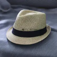 在飛比找Yahoo!奇摩拍賣優惠-禮帽zara日本紳士帽男爵士帽子大頭圍大碼遮陽防曬巴拿馬小禮