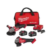 Milwaukee Grinder 4-1/2" - 6" + Angle Grinder 18V Li-Ion Paddle-Switch Brushless