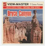 Bryce Canyon National Park Utah View-Master Packet A-346 with Factory TEST Reels