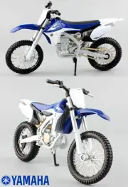 Maisto 1:12 Yamaha YZF 450 Self Assembly Toy Model Motocross Motorbike Blue